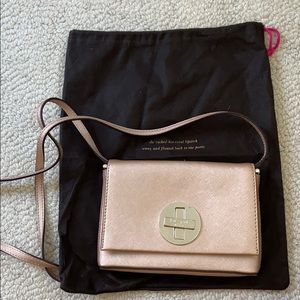 Kate Spade metallic crossbody